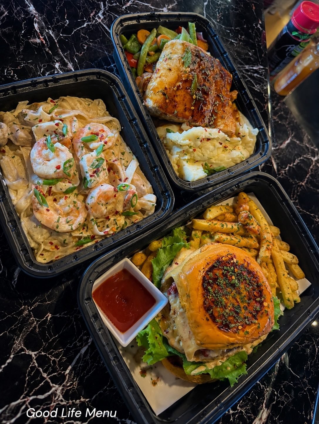 Fresh food from the JD Skating Rink café